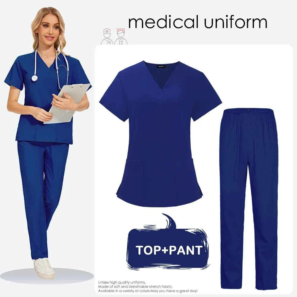 Women's Medical Scrub Uniform for Health Professionals