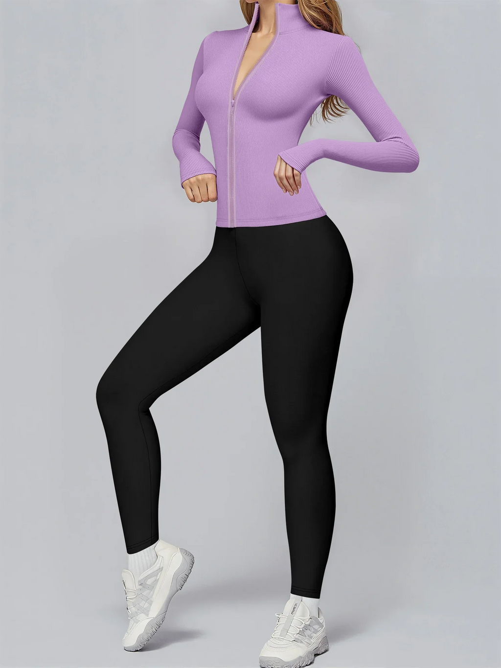Premium Ribbed Activewear Set