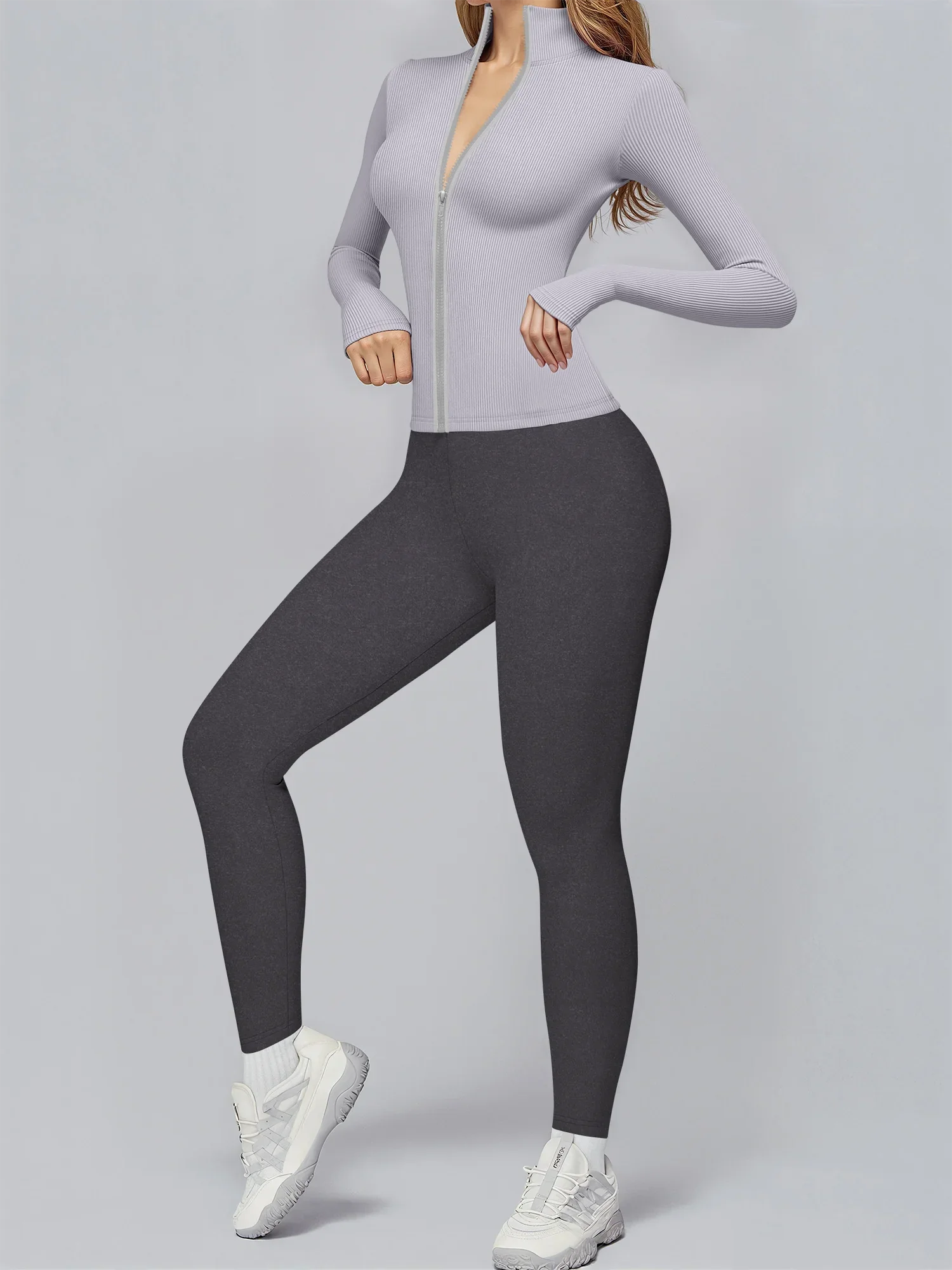 Premium Ribbed Activewear Set
