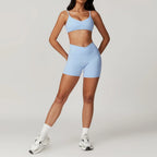 Women's 2-Piece Yoga Set: Crop Top & Leggings