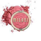 Milani Rose Powder Blush - Wild Rose (0.6 Ounce) Cruelty-Free Blush - Shape Contour & Highlight Face with Matte or Shimmery Color